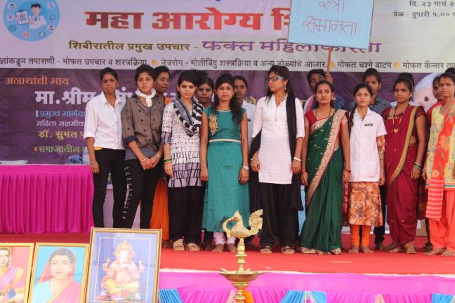 Awareness Skit By Nurses, at Manor Camp on 23rd March,2018